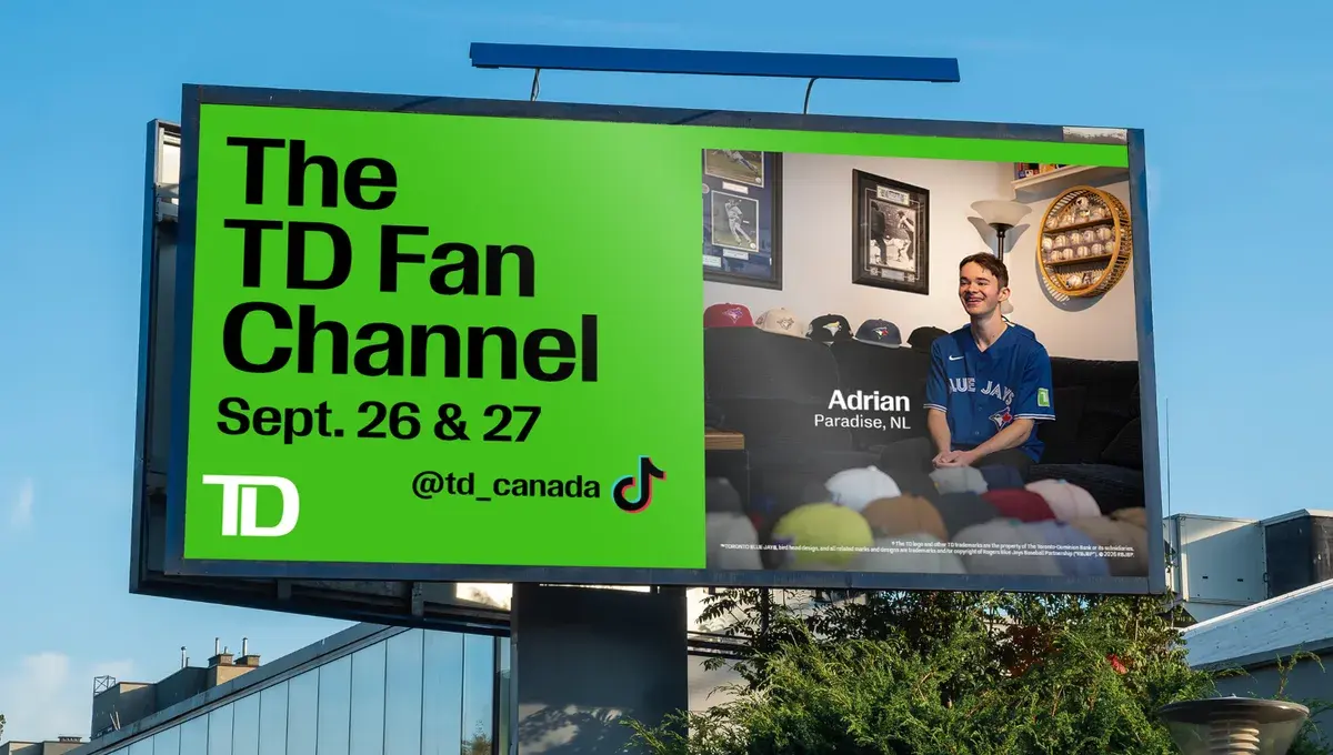 TD Puts Blue Jays Fans at the Centre of Regional OOH