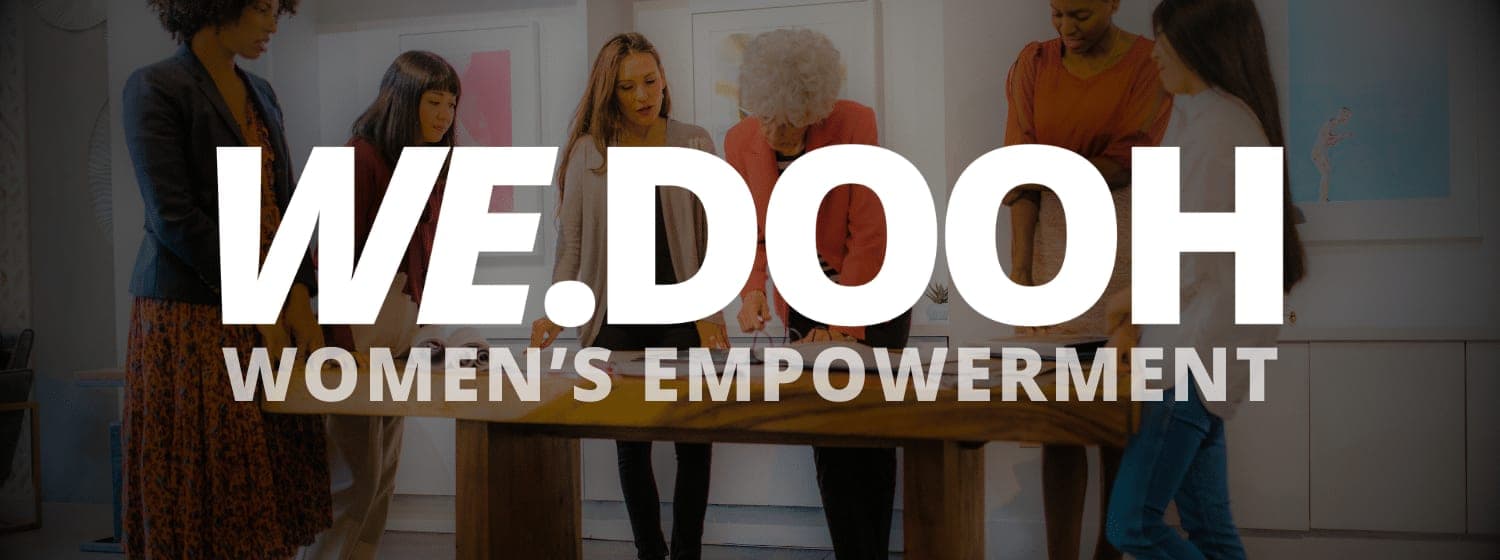 WE.DOOH Women's Empowerment Webinar: organizer image