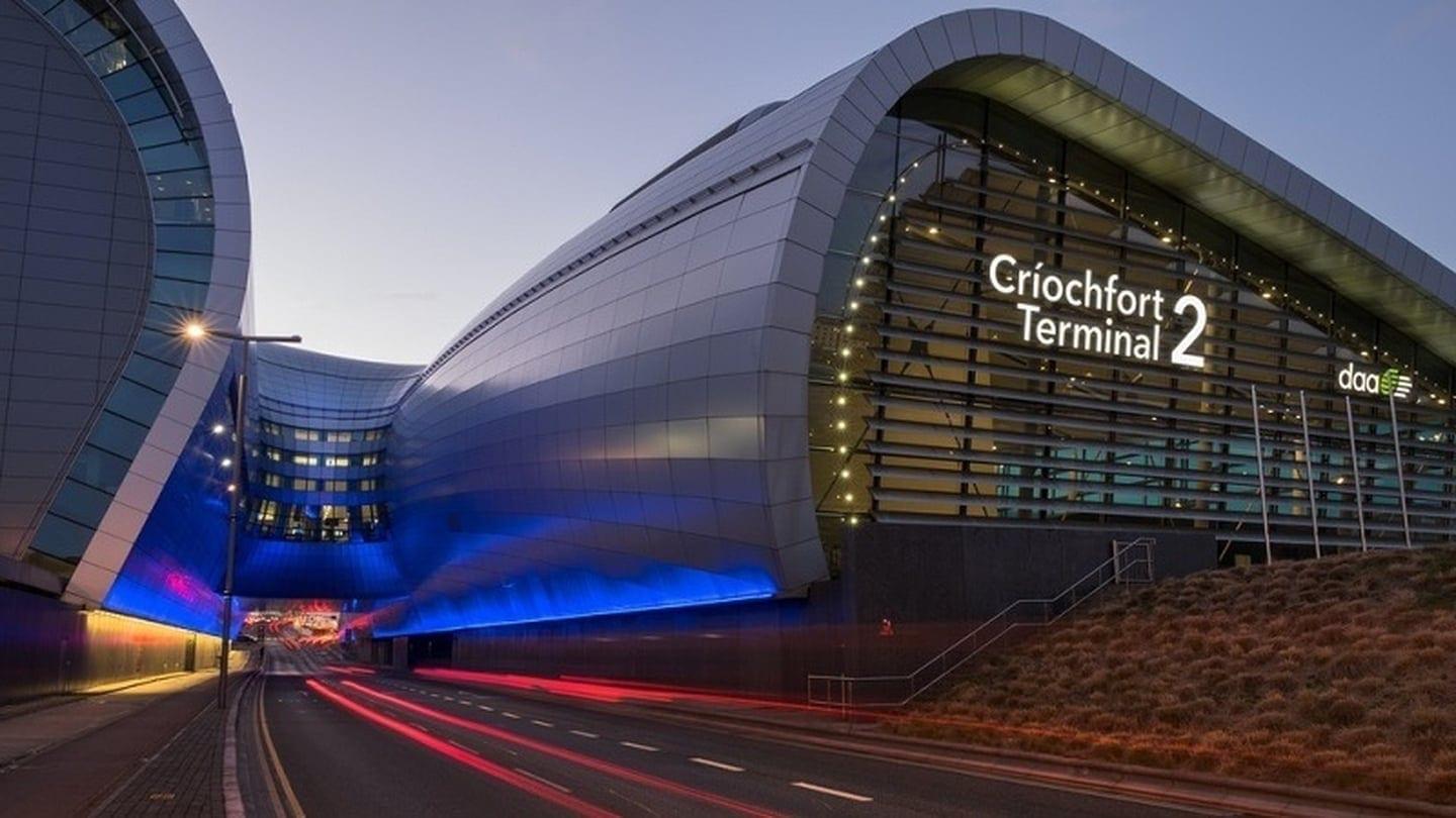 Advertising screens and displays at Dublin Airport