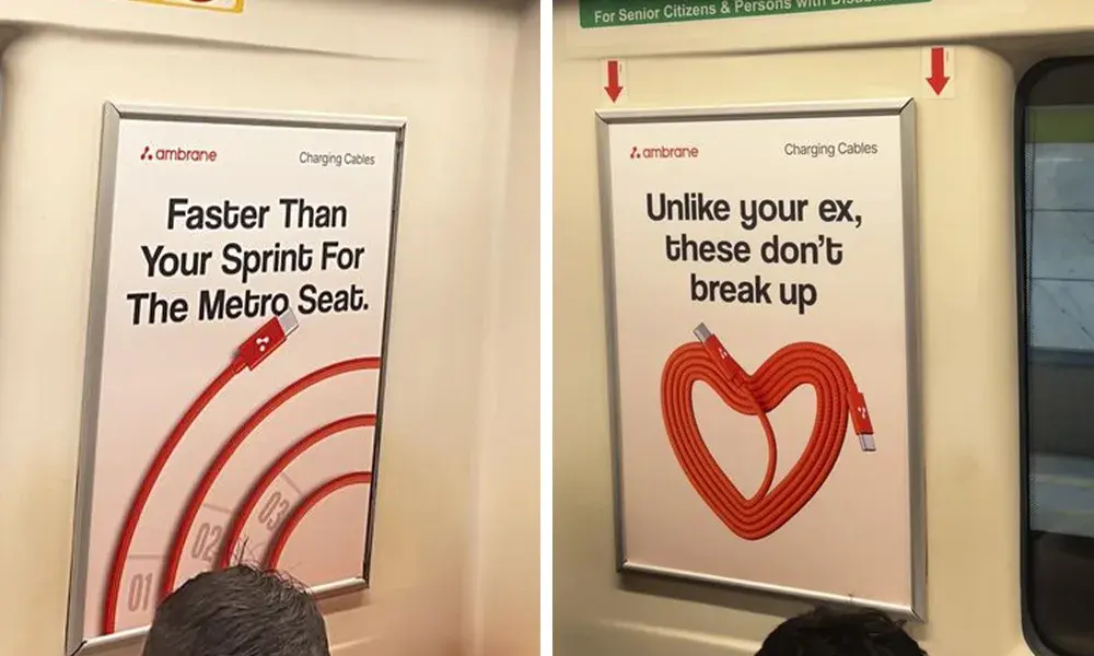 Ambrane Uses Delhi Metro Humour to Put Charging Cables in the Spotlight
