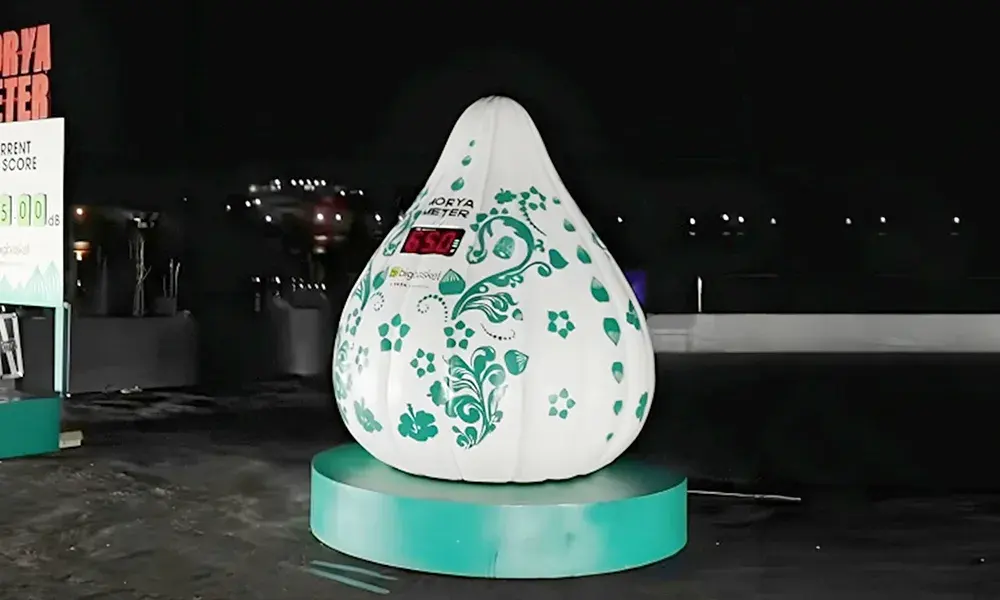 bigbasket Turns Mumbai’s Festival Chant Into an Interactive Modak Meter