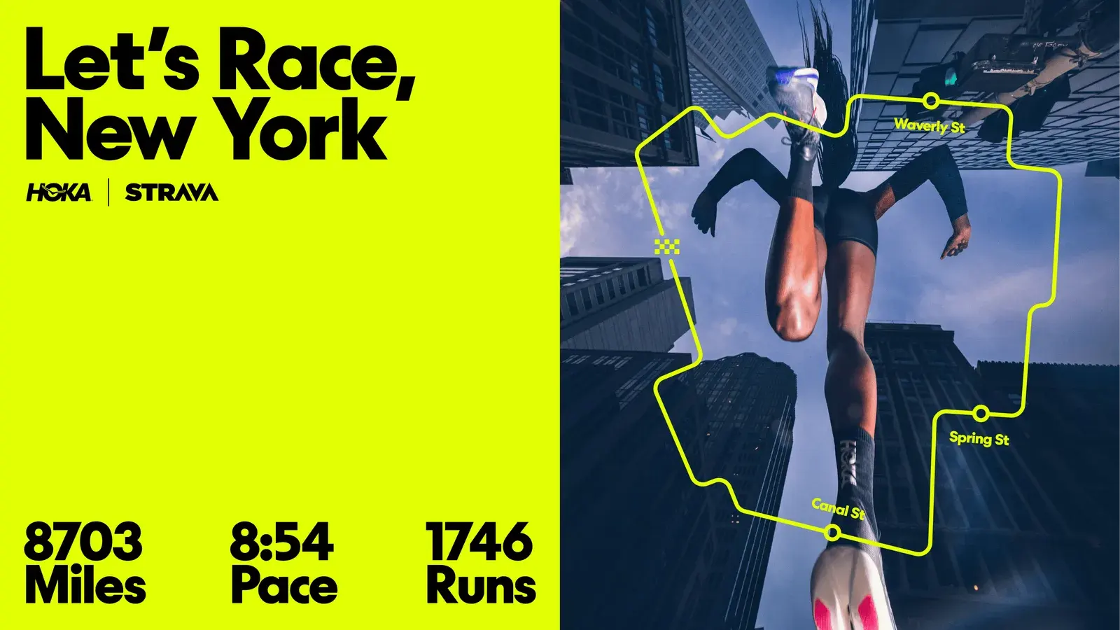 HOKA Turns New York Running Data Into a Live DOOH Borough Competition