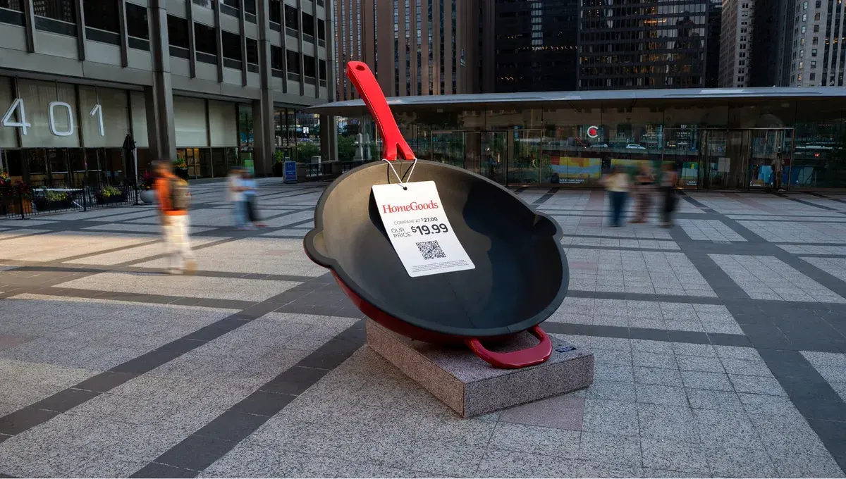 HomeGoods Takes ‘Never Shop the Same’ Into Chicago With Oversized Product Installations