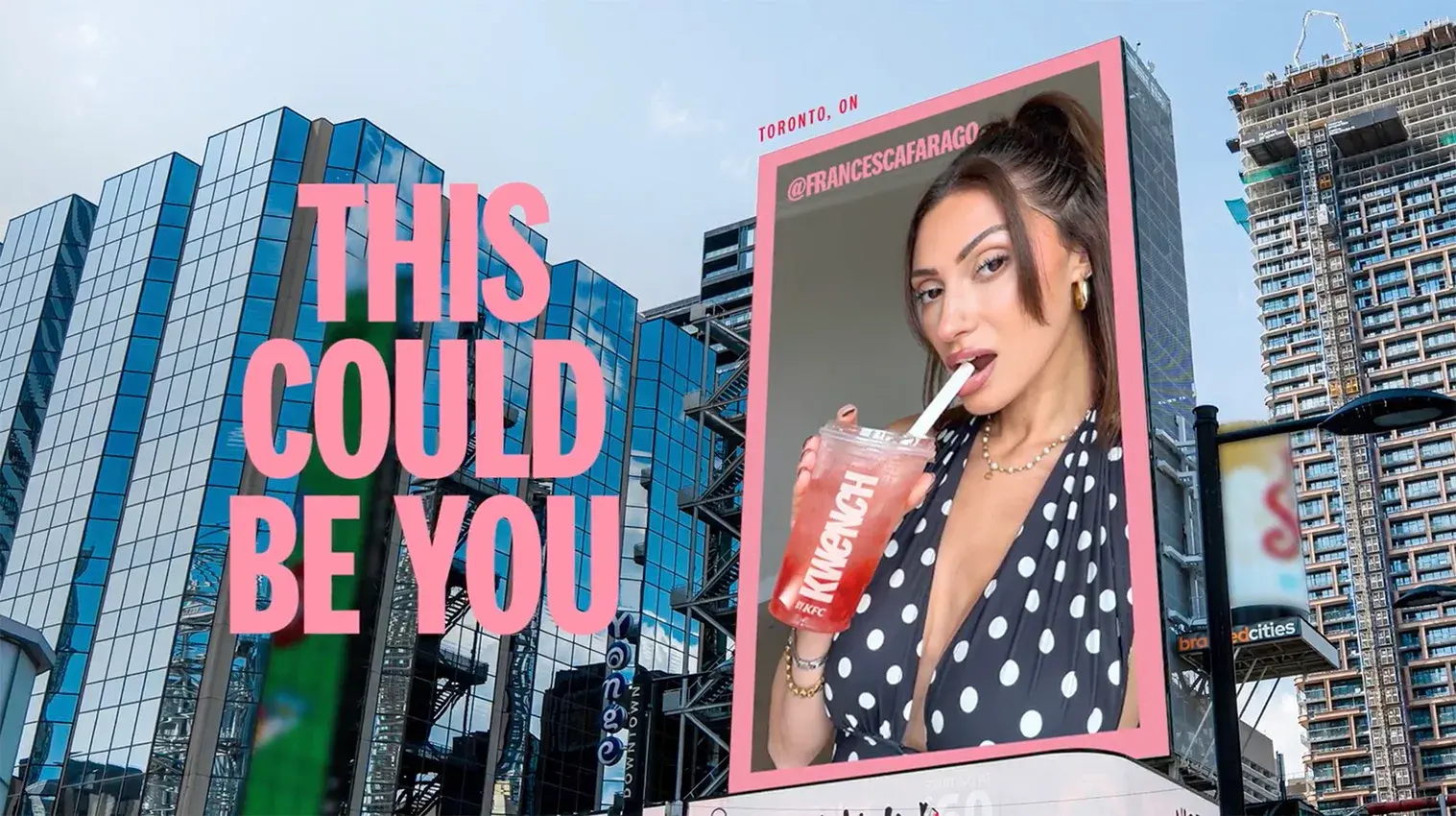 KFC Canada Turns ‘Thirst Traps’ Into Billboard Creative—and Invites Fans In