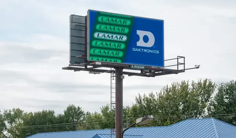 Lamar Upgrades Sioux Falls Digital Billboard With Daktronics Technology