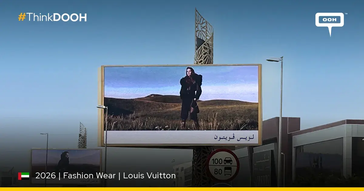 Louis Vuitton Brings Fall/Winter Landscape Imagery to Dubai DOOH