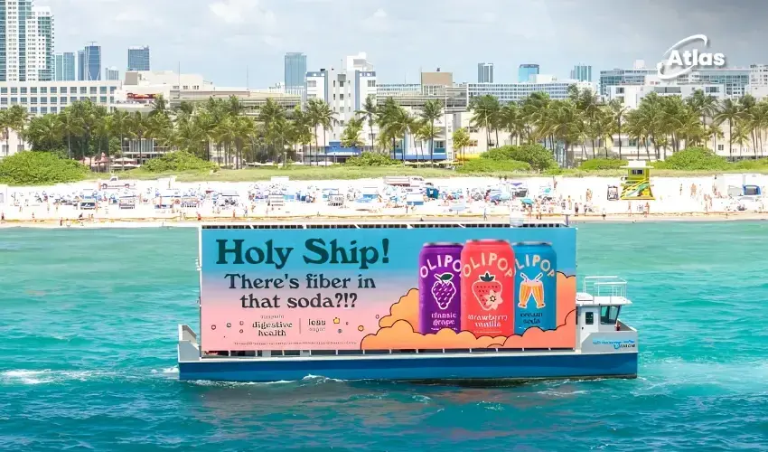 OLIPOP’s Summer OOH Mix Shows Why One Campaign Can Use Murals, Trucks, Digital and Mobile