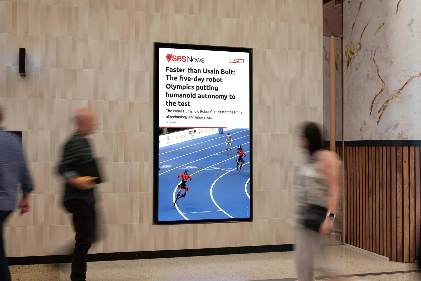 SBS News Expands to 6,300+ oOh!media Office, Airport and University Screens