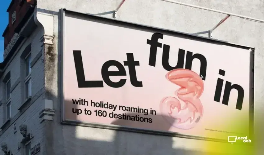Three Mobile’s Oxford Circus Takeover Shows How OOH Can Launch a Brand Platform