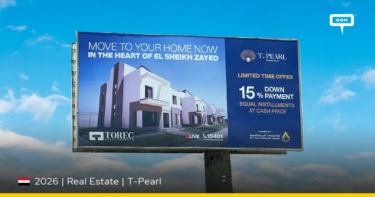 Torec Makes Payment Terms the Main Conversion Message for T.Pearl OOH