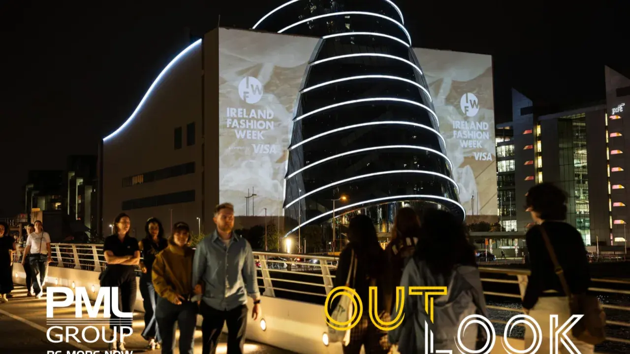 Visa Brings Ireland Fashion Week to Dublin’s Skyline and Commuter Screens